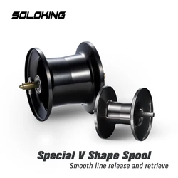 SOLOKING ASHMOON Deep Spool – Carrete ligero para pesca en agua salada