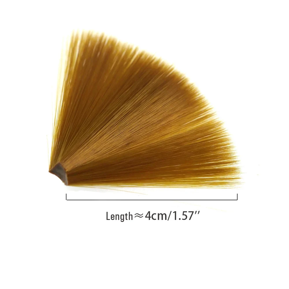 Wifreo, 1 Uds./5 uds., fibras de nailon cónicas, colas de ninfa Perdigon, Material de atado de moscas para señuelo de trucha, colas de mosca seca, piernas de ala - imagen 3