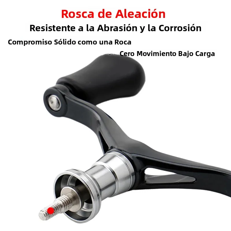 Huidiao-mango ligero de fibra de carbono, empuñaduras individuales/dobles, balancín Ultra resistente para carrete de pesca giratorio - imagen 3