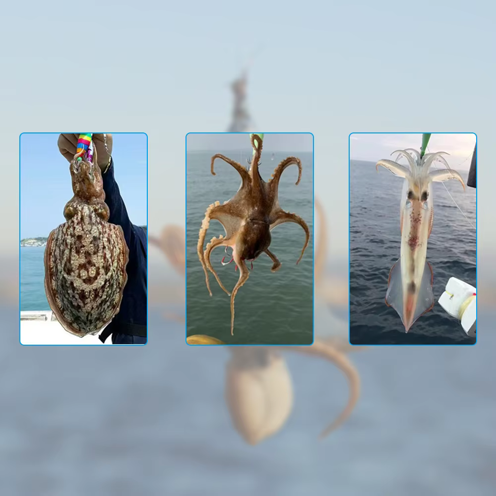 Caña Slow Jigging ROLLFISH – Punta titanio fibra carbono para barco - imagen 5