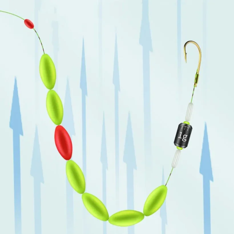 Seven-star Seven Floating Line Set, seat Line, Strong Pull, Floating Single Hook Product Fishing Float, 3,9 m - imagen 5