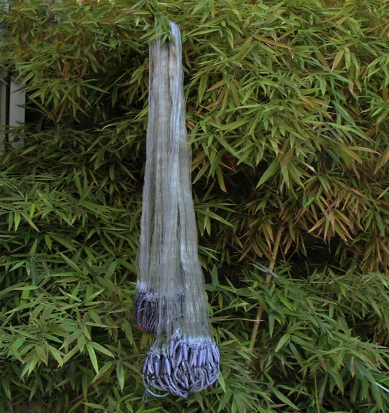 Red de enmalle Lawaia, redes de pesca de estilo europeo hechas a mano, aparejos de red finlandesa, equipo de pesca de 30x1,8 m - imagen 2