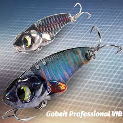 VIB-señuelo de plantilla de Metal, 7g, 10, 14g, 17g, 20g, cuchara giratoria, aparejos de Pesca Popper, anzuelo Swimbait, cebo giratorio