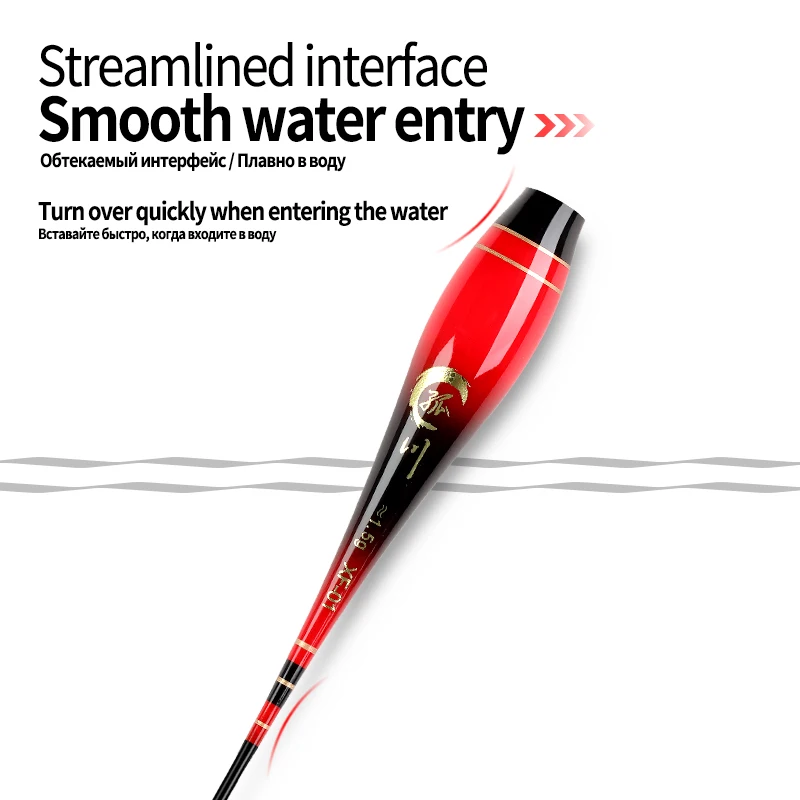 Pie flotante de cuerpo de 3 uds + 3 uds tubos + 1 ganchos de bolsa + 1 soporte de flotador cuerpo de boya luminosa Nano compuesta sin cola sin herramienta de batería CR425 - imagen 3