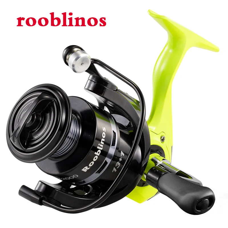 Carrete de pesca Rooblinos MX, carrete totalmente de Metal con agarre para agua salada y agua dulce, adecuado para cualquier especie de pescado, carrete giratorio - imagen 2