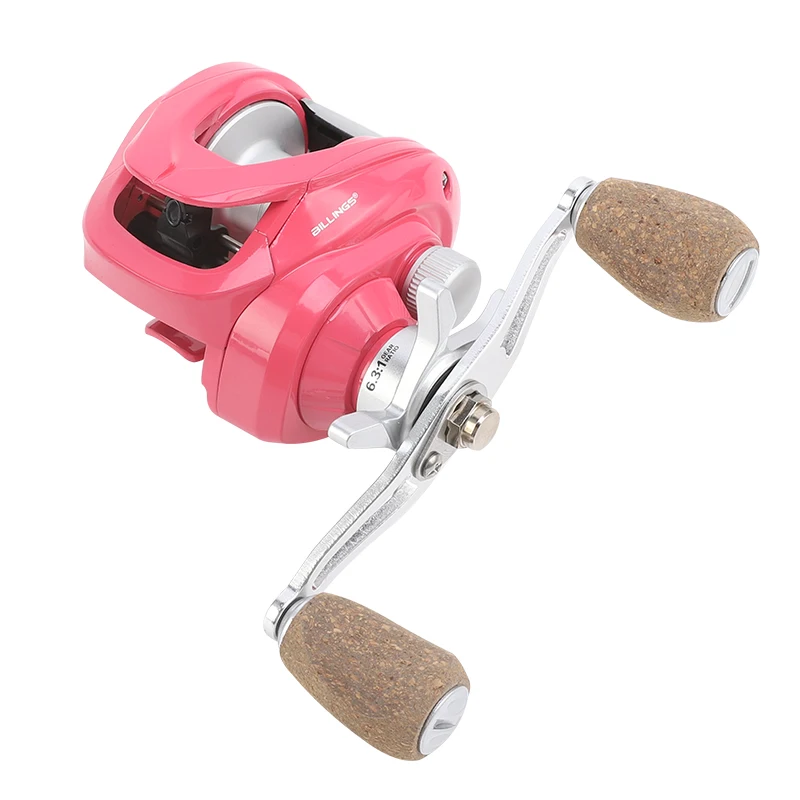 Palanquillas serie AP, Ratio de engranaje 6,3: 1, arrastre máximo de 18lb, carrete de Baitcasting, para agua dulce y salada - imagen 3