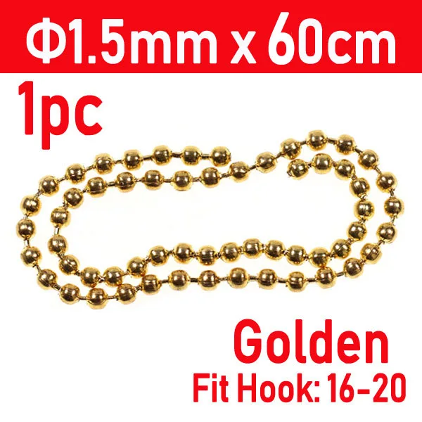 1pc Golden 1l5mm