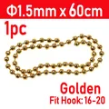 1pc Golden 1l5mm