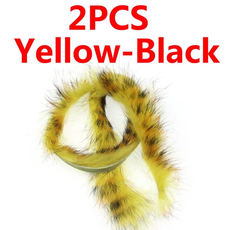 2PCS Yellow-Black