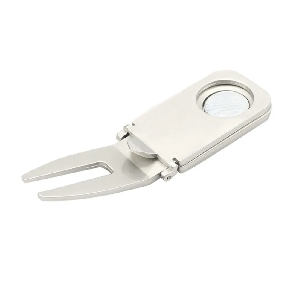 Pequeño soporte de Golf magnético, herramienta de marcador Divot de Golf multiusos ligera, profesional, resistente a los arañazos - imagen 4