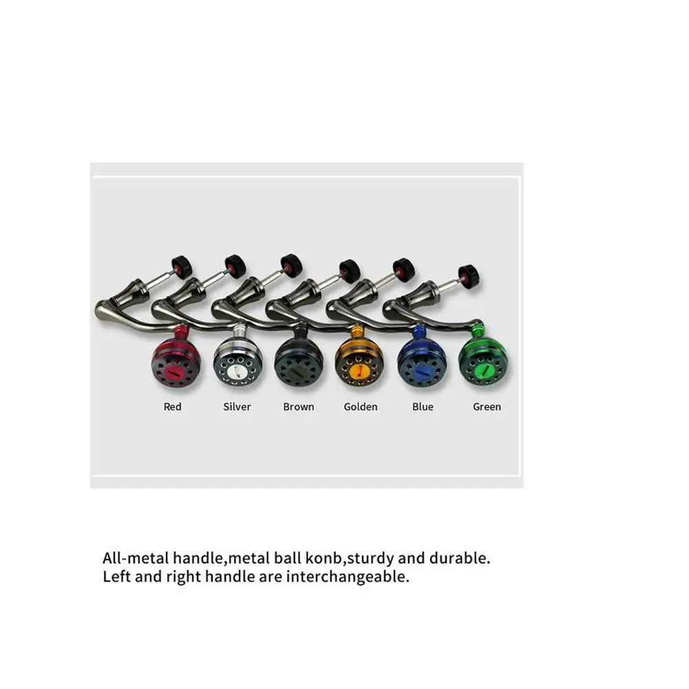 Brazo basculante de Metal para carrete de pesca giratorio, mango de repuesto, envío directo - imagen 3