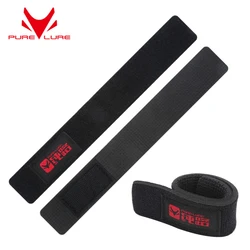 PURELURE - Funda para Cañas de Pescar, Cuerda de Protección para Cañas de Lanzamiento, Longitud Ajustable, Bolsa de Almacenamiento para Cañas, 102 cm-152 cm