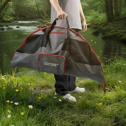Goture Bolsa Organizadora de Pesca Plegable Malla Transpirable