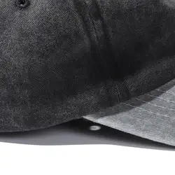 Gorra de mezclilla lavada ajustable vintage al aire libre Gorras descoloridas desgastadas Sombreros de protección solar Sombreros de béisbol