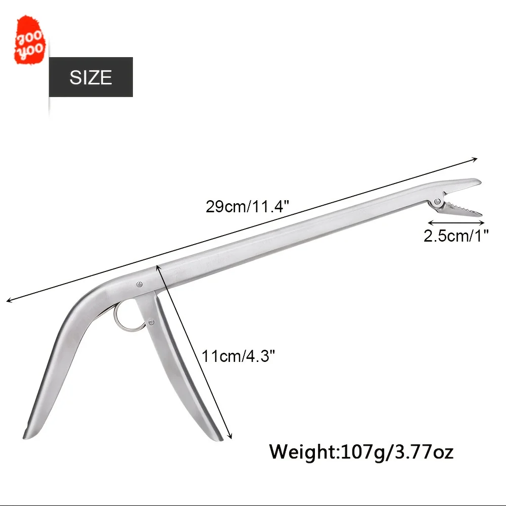 Dispositivo de desenganche de acero inoxidable, abrazadera para pescado, alicates removedores de captura, herramienta para anzuelo de pesca, alicates para Control de aparejos de pesca - imagen 5
