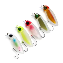 TAIYU-cebo luminoso Micro pececillo 2,3g, Spinners, señuelo de pesca duro Artificial, aparejos de Crankbait Topwater para trucha lubina