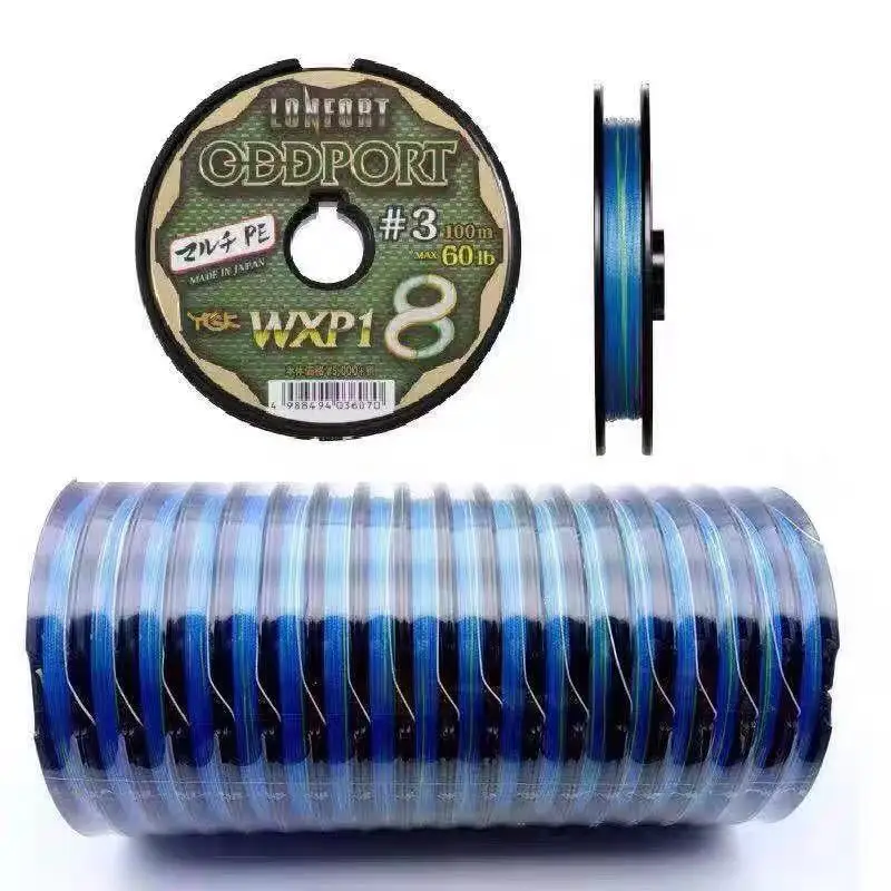 Japón original Jigman WXP1 8 línea de PE trenzada Deep Ocea Jigging carrete eléctrico línea de pesca especial señuelo tejido alambre trenzado - imagen 4