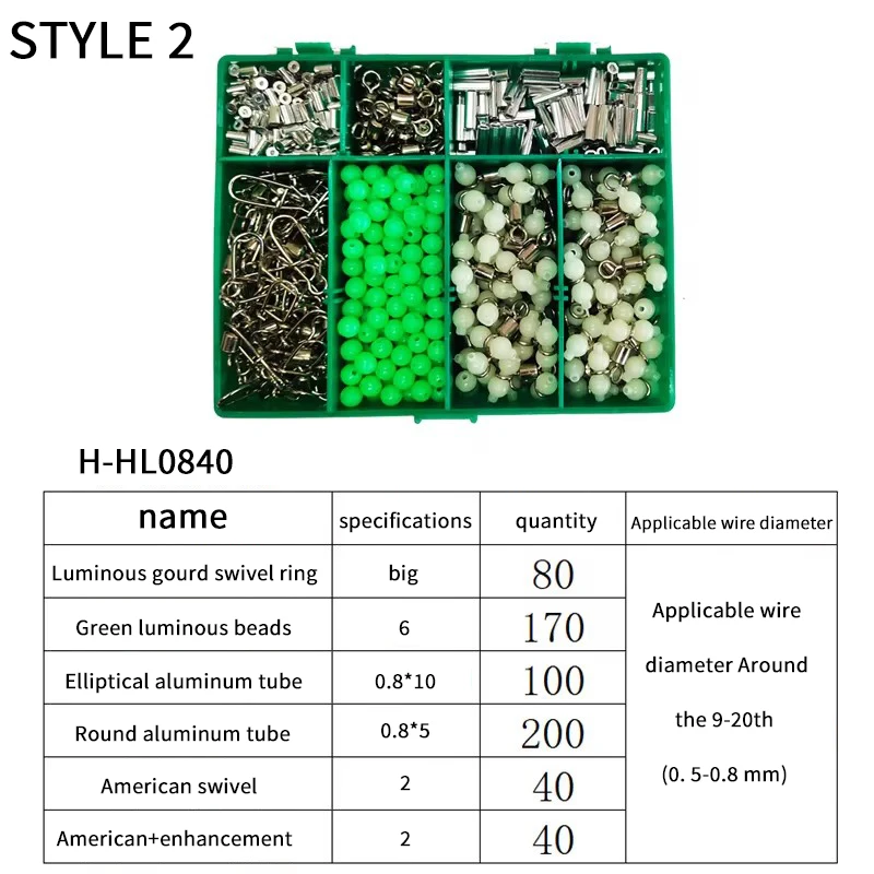 Equipo de pesca PD, manga de tubo de aluminio, tubo de roscado, pesca en el mar, ganchos de cuerda de alambre Tenpin, giratorios de pesca - imagen 3