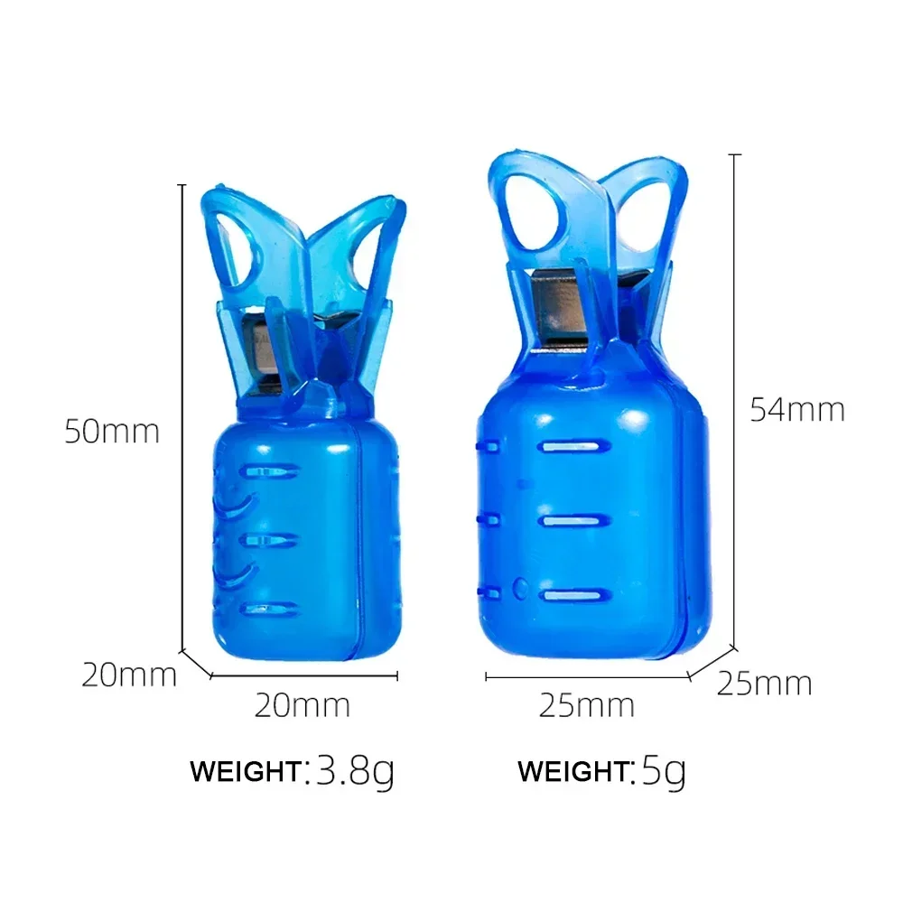 10 Uds. Protector de plantillas de pesca, cubiertas de señuelos, ganchos, cubierta de plantilla de calamar, paraguas, tapas de seguridad, accesorios de pesca, herramientas - imagen 4