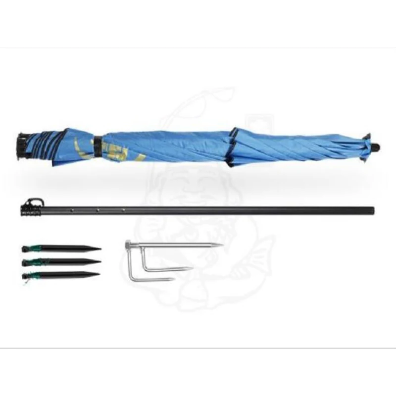 Paraguas de pesca de vinilo ajustable, sombrilla de protección UVv, antitormenta, para exteriores - imagen 4