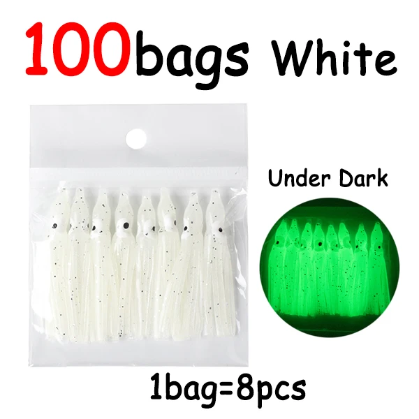 100 bags white