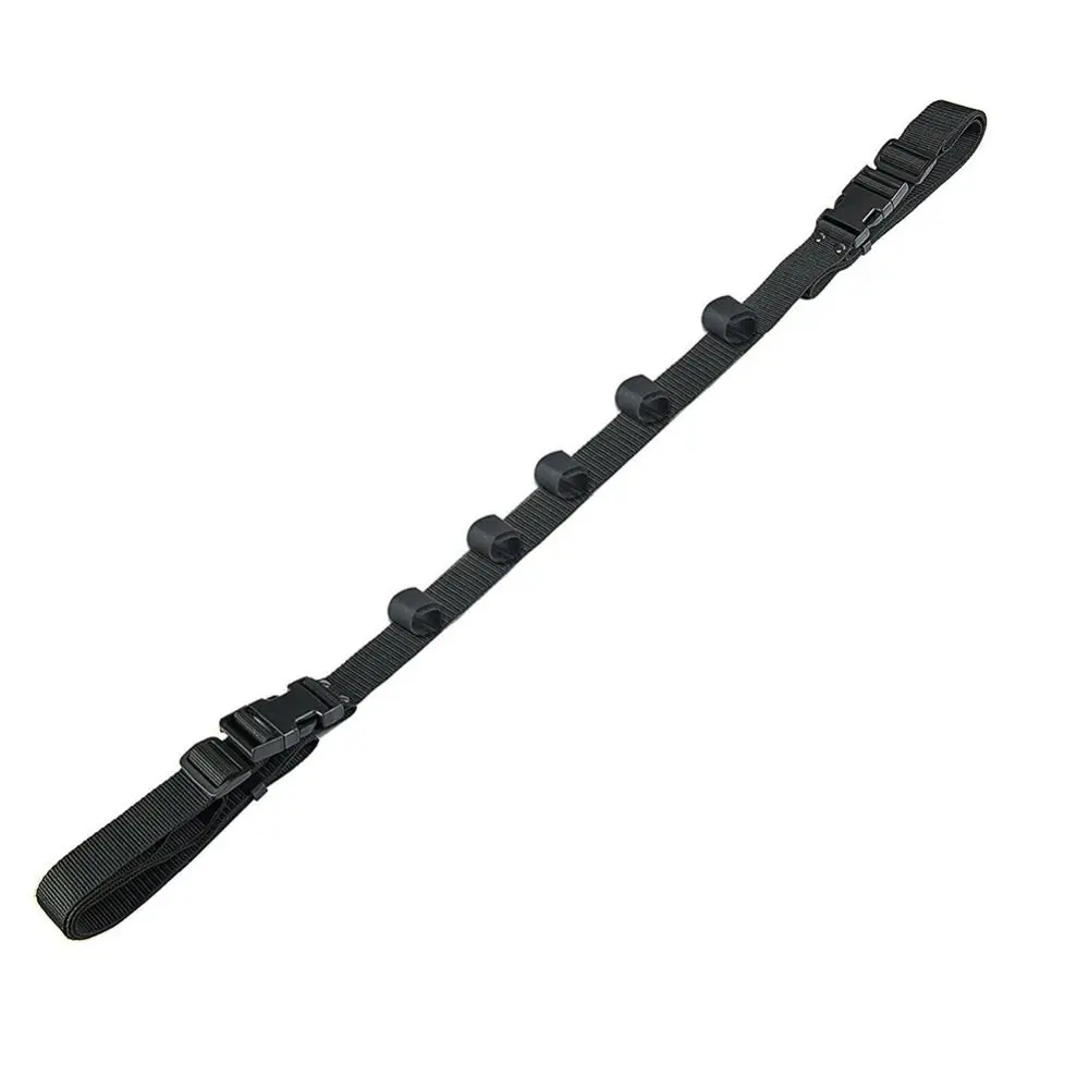 Estante almacenamiento cañas para coche negro ajustable pegatinas mágicas
