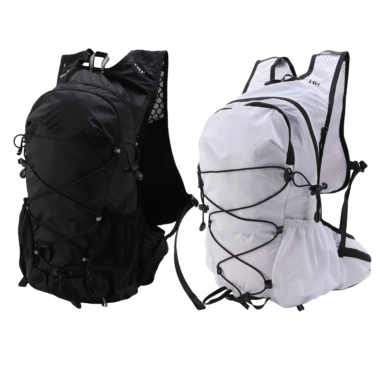 Mochila hidratación transpirable para pesca con bolsillos reflectantes - imagen 2