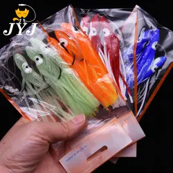 JYJ Anzuelos Sabiki de cuerda – Cebo pulpo artificial