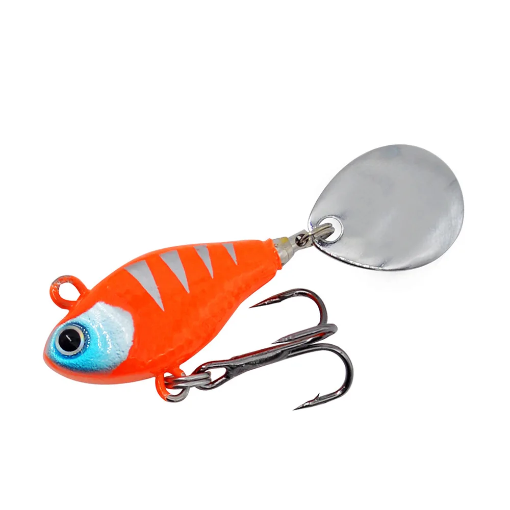 Wobbler metal Vibrotail – Crankbait spinner hundimiento para invierno - imagen 4