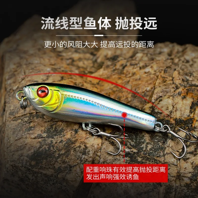 Wondershot Sparrow-señuelo duro flotante para pesca, cebo de lubina, 50mm, 2,5g - imagen 2