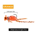 1 pieza de color naranja