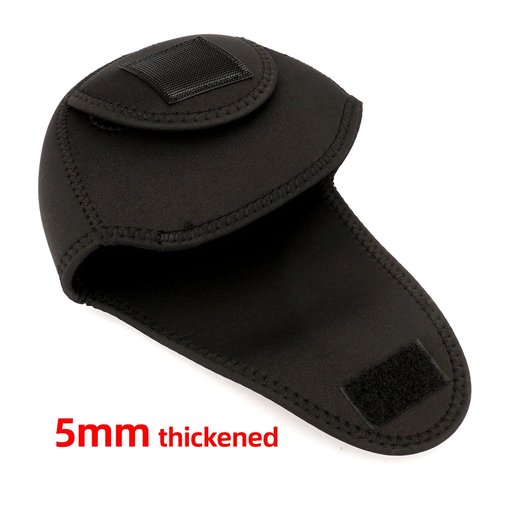 Hirisi 1 Uds bolsa de carretes de pesca para Spinning/Casting/bolsa de cubierta de almacenamiento de carrete de tambor Baitcasting accesorios de pesca de curricán - imagen 3