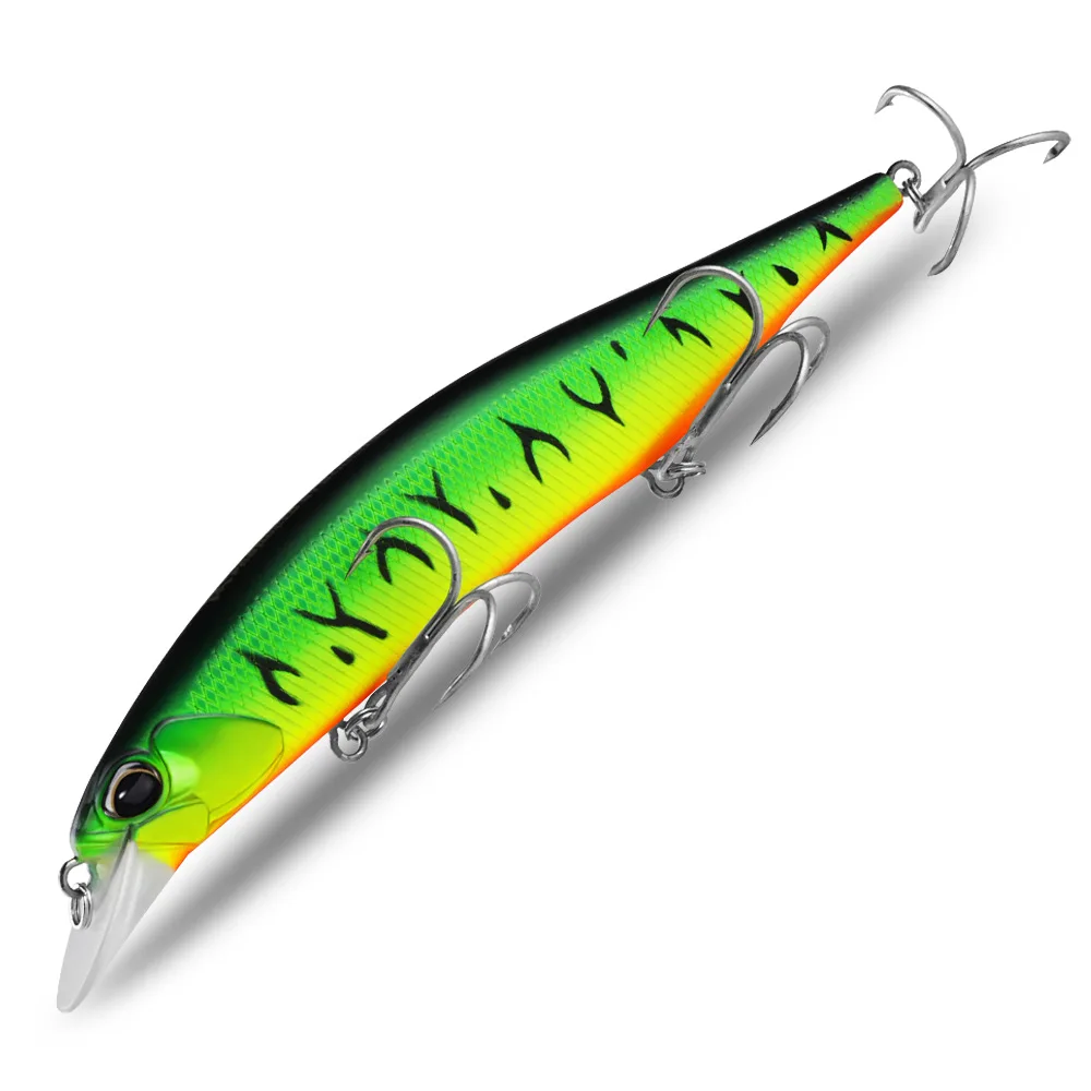 BEARKING 12cm 18g modelo caliente Señuelos de pesca cebo duro 10 colores para elegir minnow calidad profesional minnow depth1-1,8 m - imagen 5