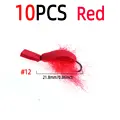 10pcs Red