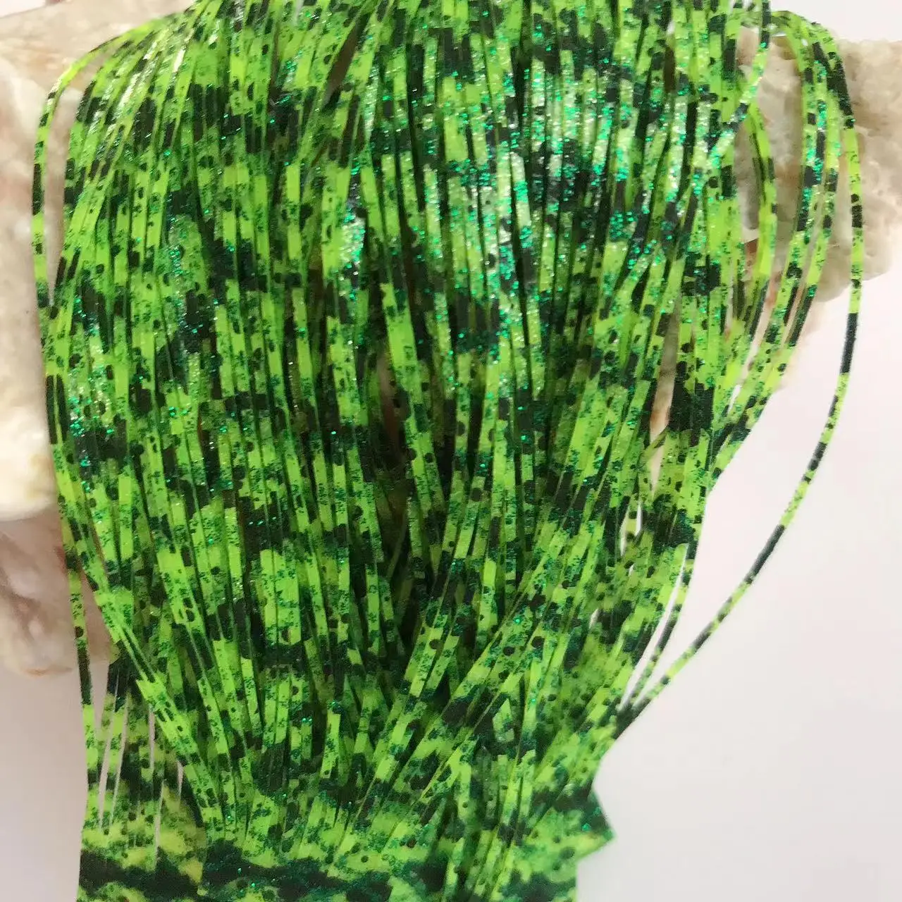 Capas de falda de silicona para Señuelos de Pesca, Material de falda de silicona para artesanía de aparejos, Spinner DIY, plantillas de goma, Buzzbait 8853-317 - imagen 3