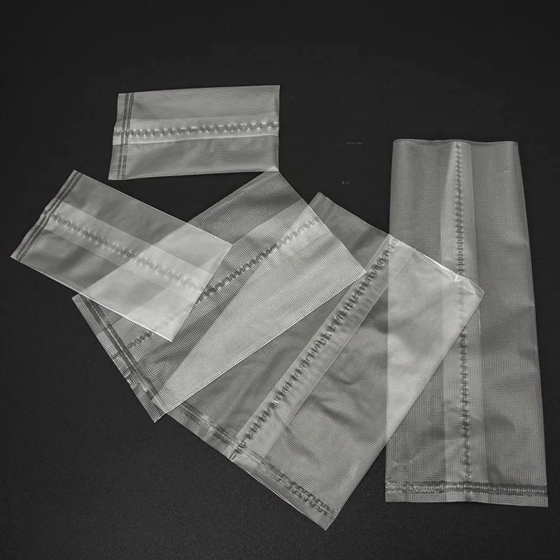 MNFT-bolsas de pesca de carpa PVA de 6 tamaños, 50 piezas, bolsa de cebos Soluble en agua rápida para cebos sólidos, equipo de pesca de carpa, Kit de aparejos - imagen 5