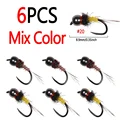 6pcs Mix Color