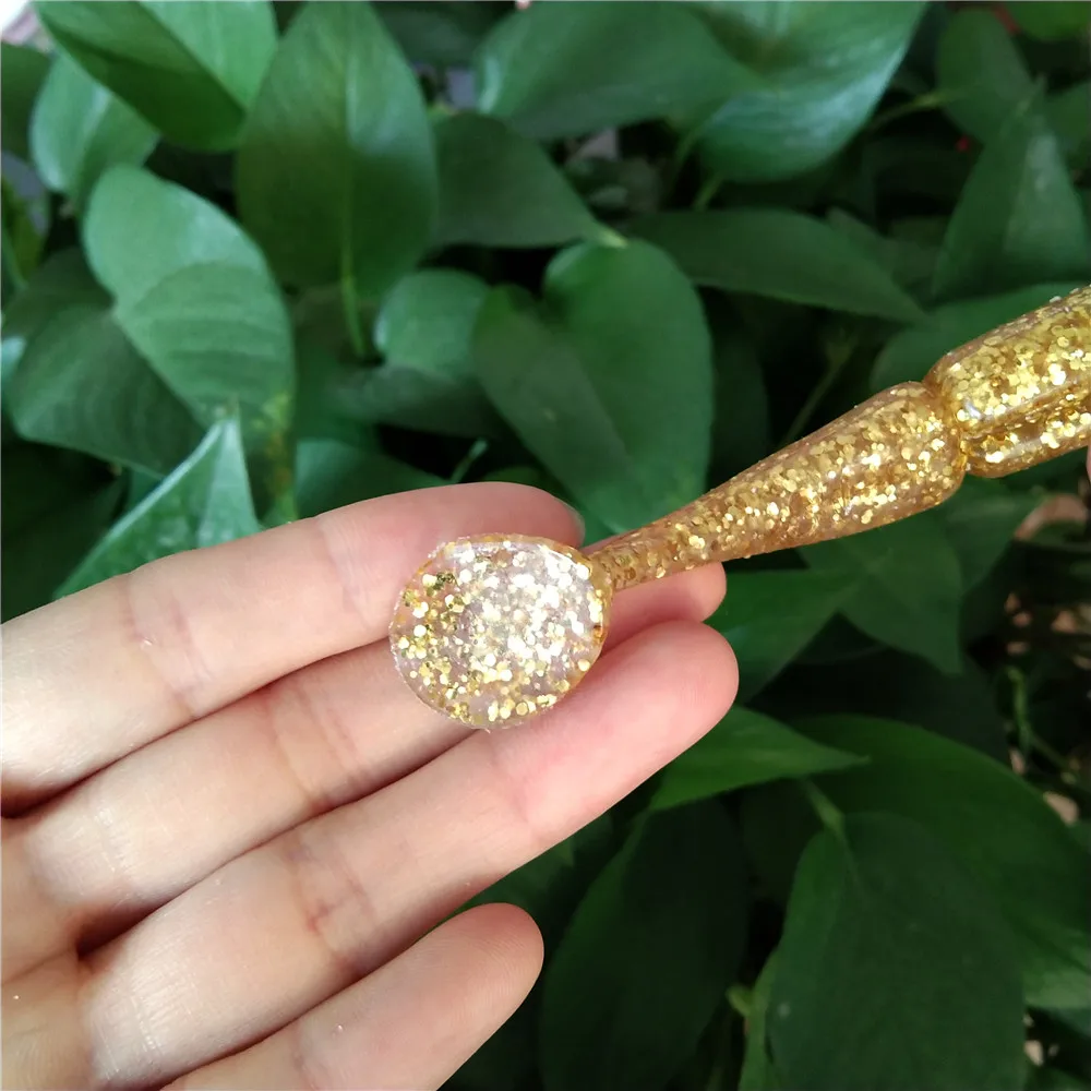 1 unidad de cebo suave de gusano Shad de 12cm y 12g, cola en T, Jigging Wobblers, aparejos de pesca, Lucio, Swimbait de silicona artificial - imagen 5