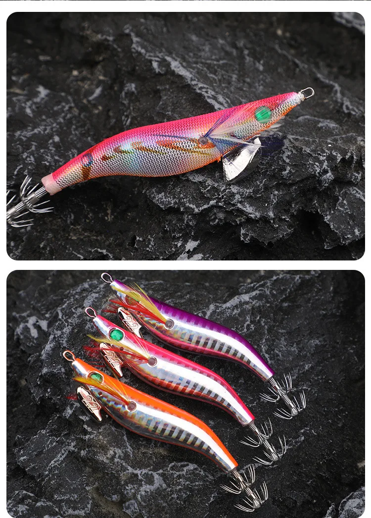 Señivos de pesca coloridos diseñados para capturas efectivas