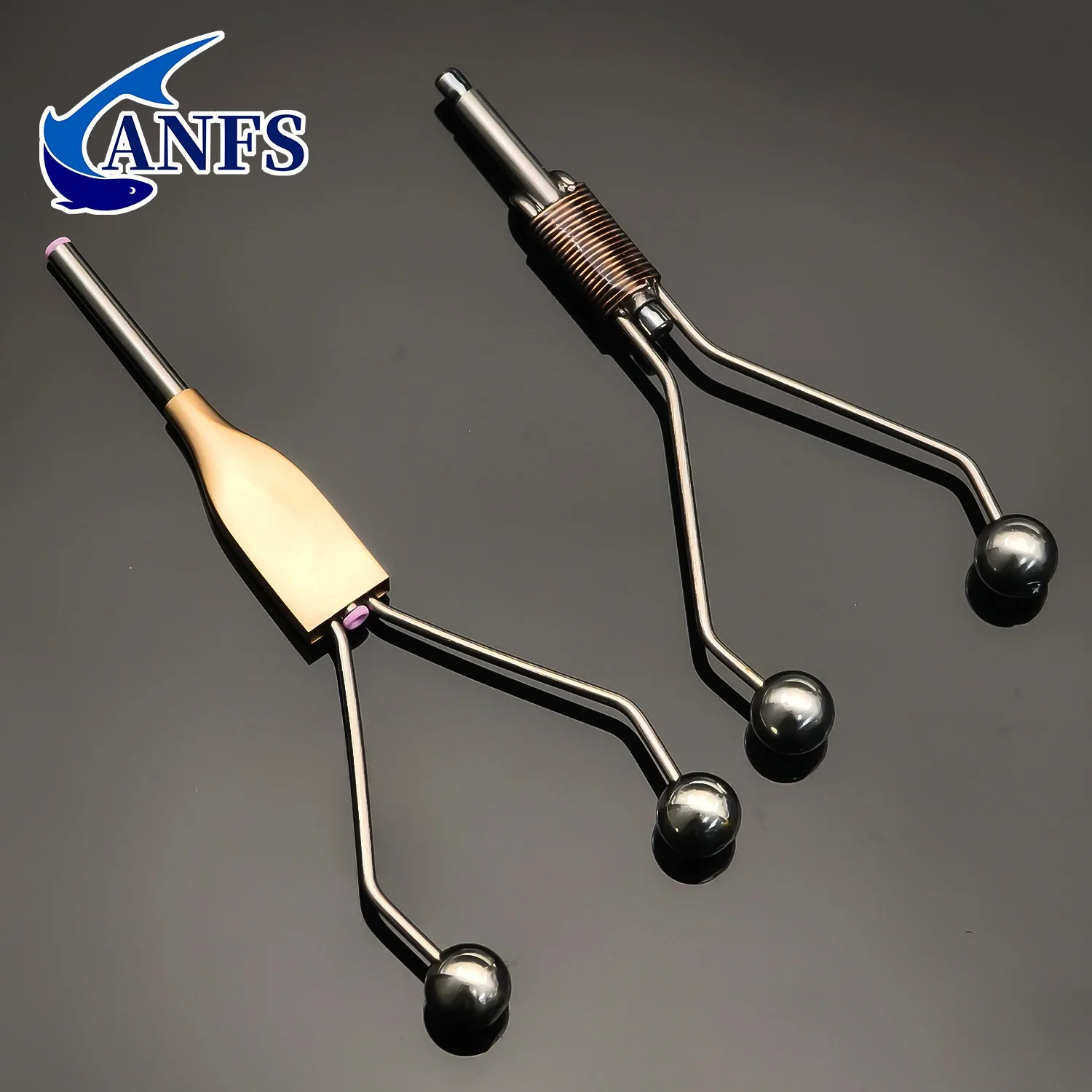 ANFS-enhebrador de bobina para atado de moscas de acero inoxidable, herramienta de roscado fácil y rápida para atar serpentinas, herramienta para atar moscas de pesca, 1 ud. - imagen 2