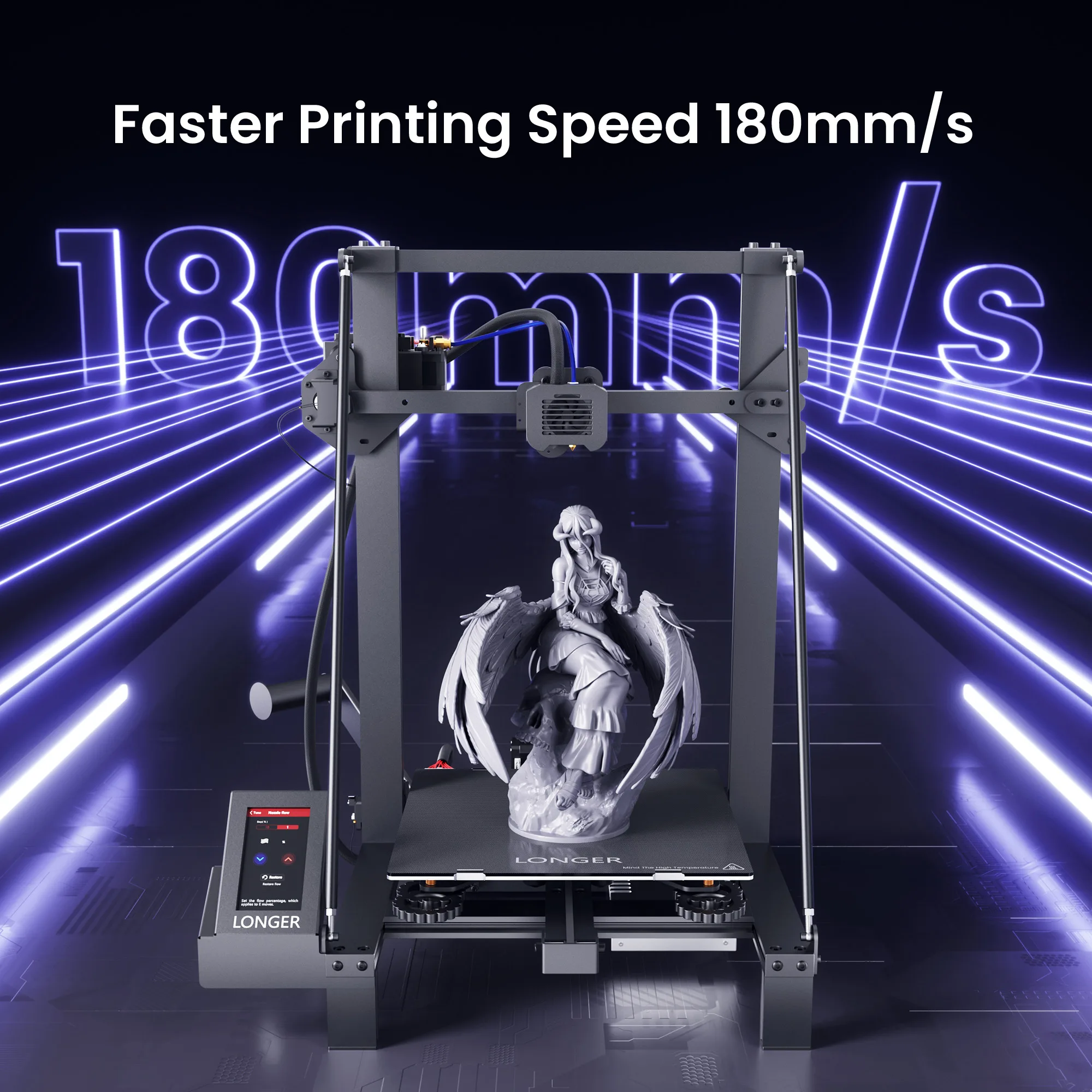 Longer LK5 PRO Grabadora láser con pantalla táctil y doble ventilador - imagen 5