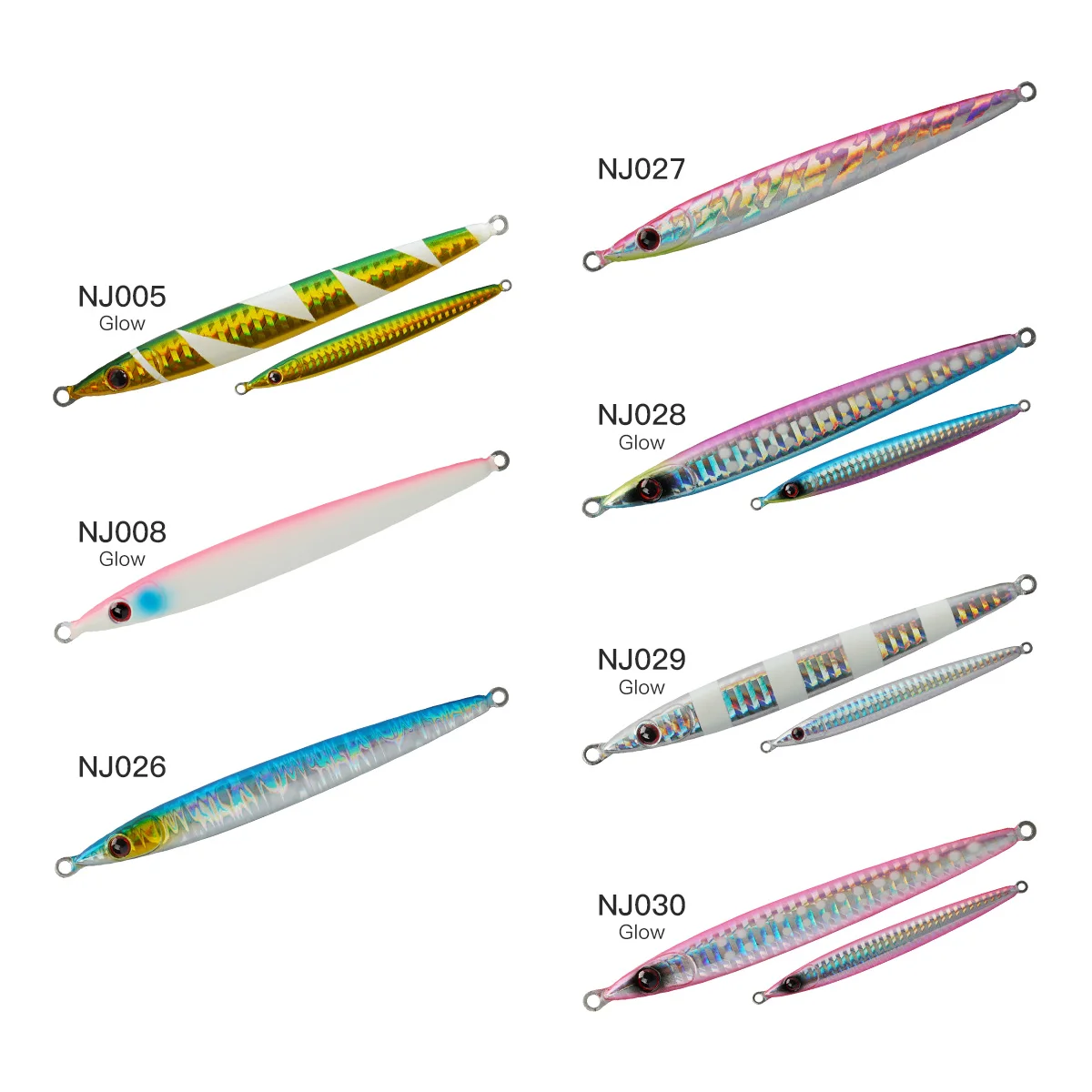 NOEBY Longtom-señuelo de pesca en plantilla, 108mm, 60g, caída rápida, plantilla de lanzamiento y caída de Metal, cebo duro Artificial Wobbler que se hunde en el mar - imagen 3