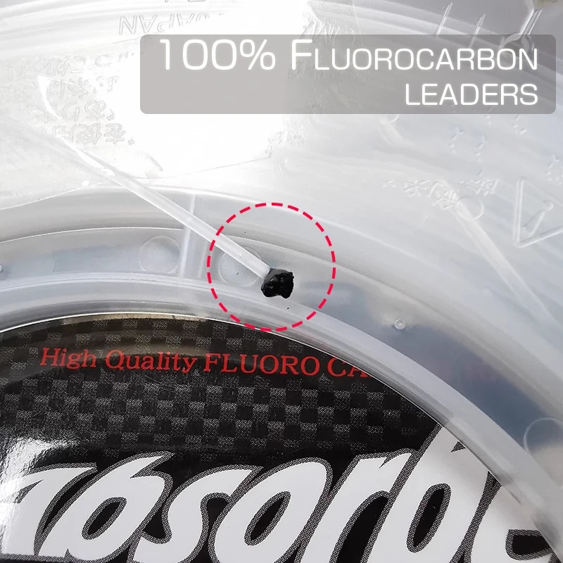 Línea de pesca líder de fluorocarbono absorbente YGKFC Galis FC-longitud: 50M y 60M, tamaño: 20-130lb línea líder de fibra de carbono PESCA - imagen 2