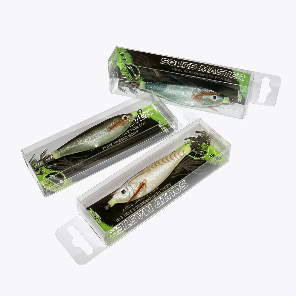 Plantilla de calamar, cebo, 2 uds., 10cm, 9g, Señuelos de pesca, Webfoot, pulpo, Egi, sepia, Horizontal, agua salada, madera, camarón, anzuelo, productos de pesca marítima - imagen 5