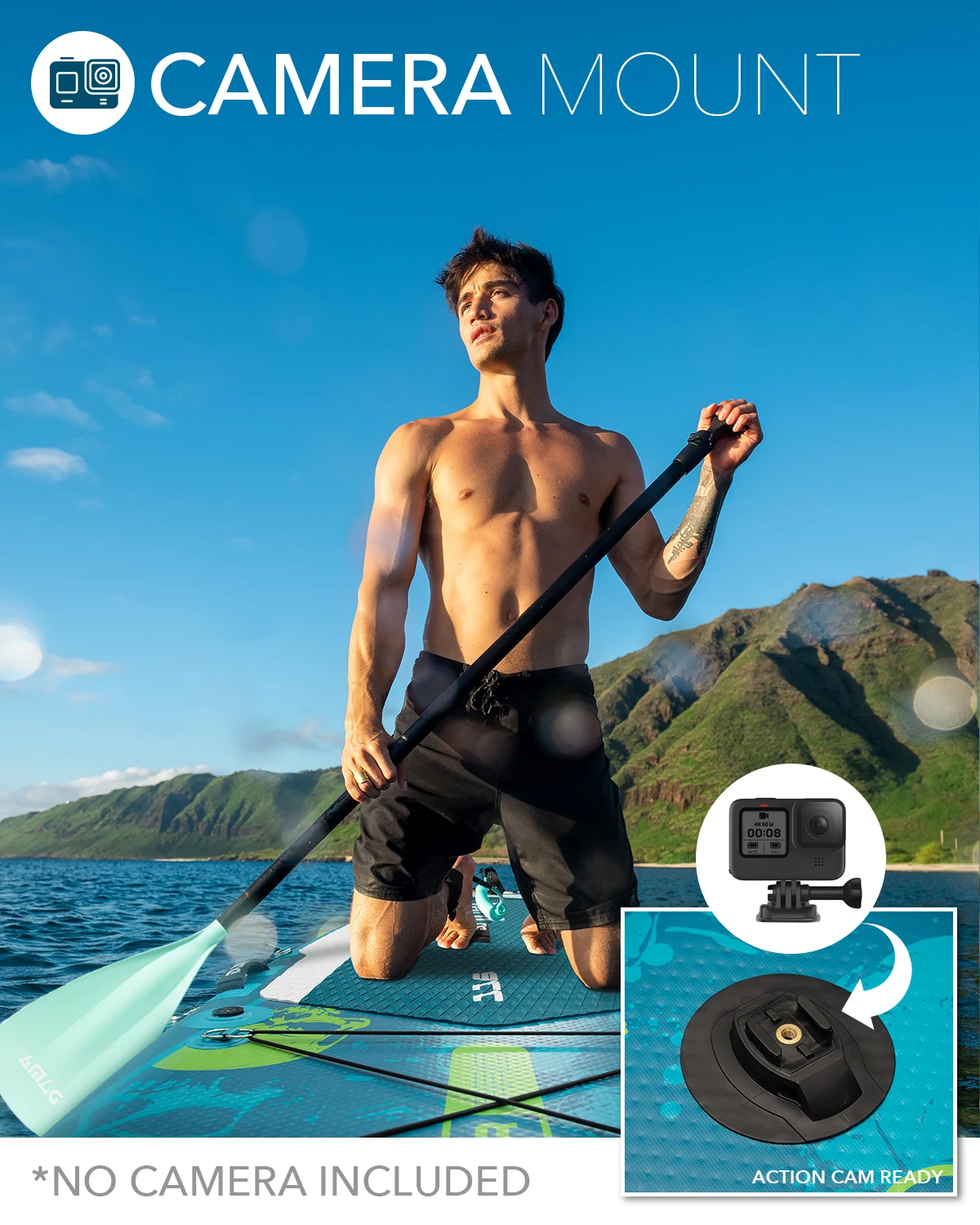 DAMA-Tabla de Paddle inflable para adultos, 11 '6 ''x35'' X6 '', estilo de pie, deportes acuáticos, pesca con accesorios, tabla de SUP, nuevo, 2023 - imagen 4