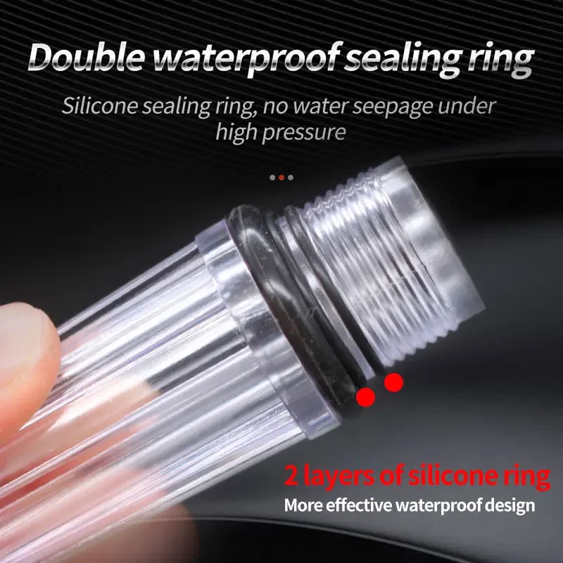 Luz LED de pesca nocturna con Flash de caída profunda, señuelo de calamar, lámpara subacuática de señuelo de pesca de aguas profundas con batería, herramientas de pesca - imagen 4