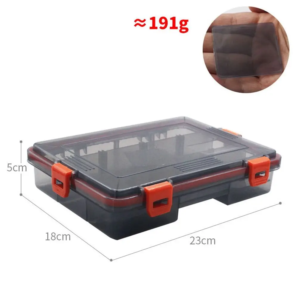 Caja de almacenamiento de aparejos de pesca, insertos extraíbles, antiarañazos, anticaída, Material ABS de alta resistencia - imagen 5