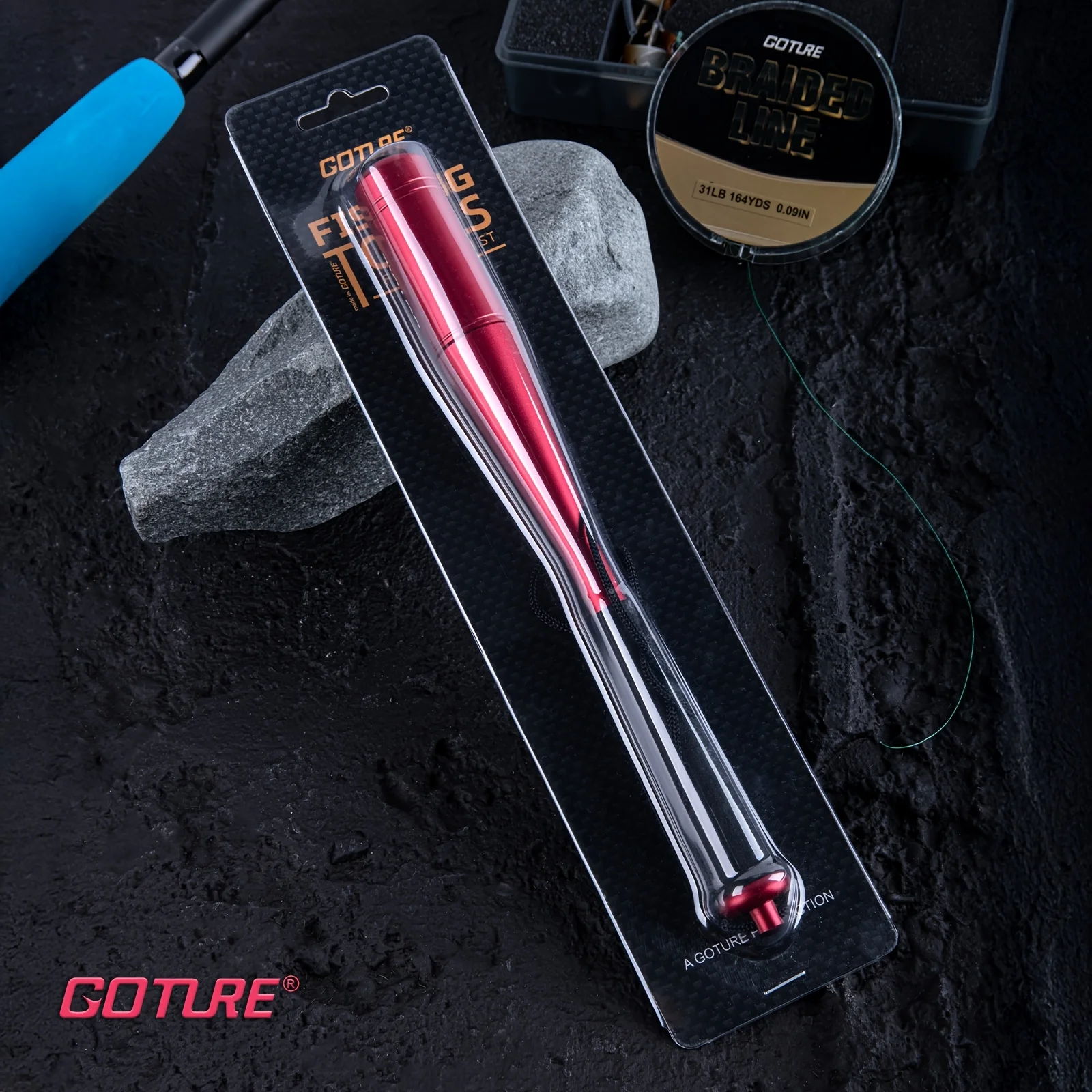 Goture Pinza de Pesca con Martillo y Mango EVA Antideslizante - imagen 4