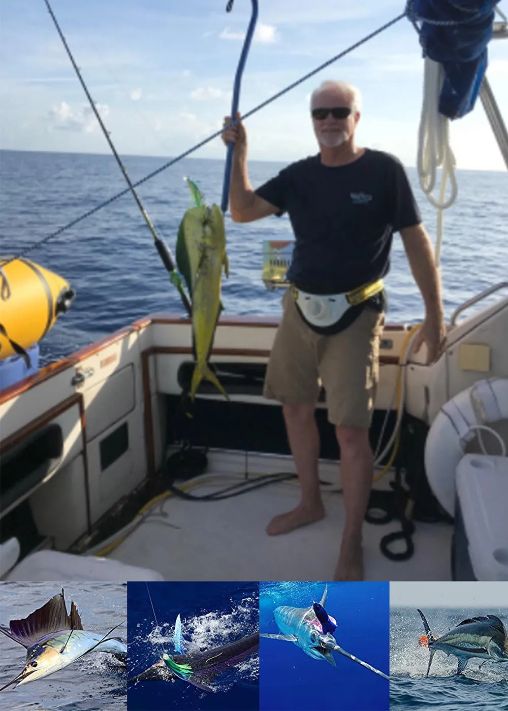 Señuelo de pesca en alta marlin, 77mm, 365g, cabeza de resina, Trolling, atún Lerrue, Wahoo Mahi, pez vela, gran juego, cebo de pesca de aguas profundas, 1 ud. - imagen 2