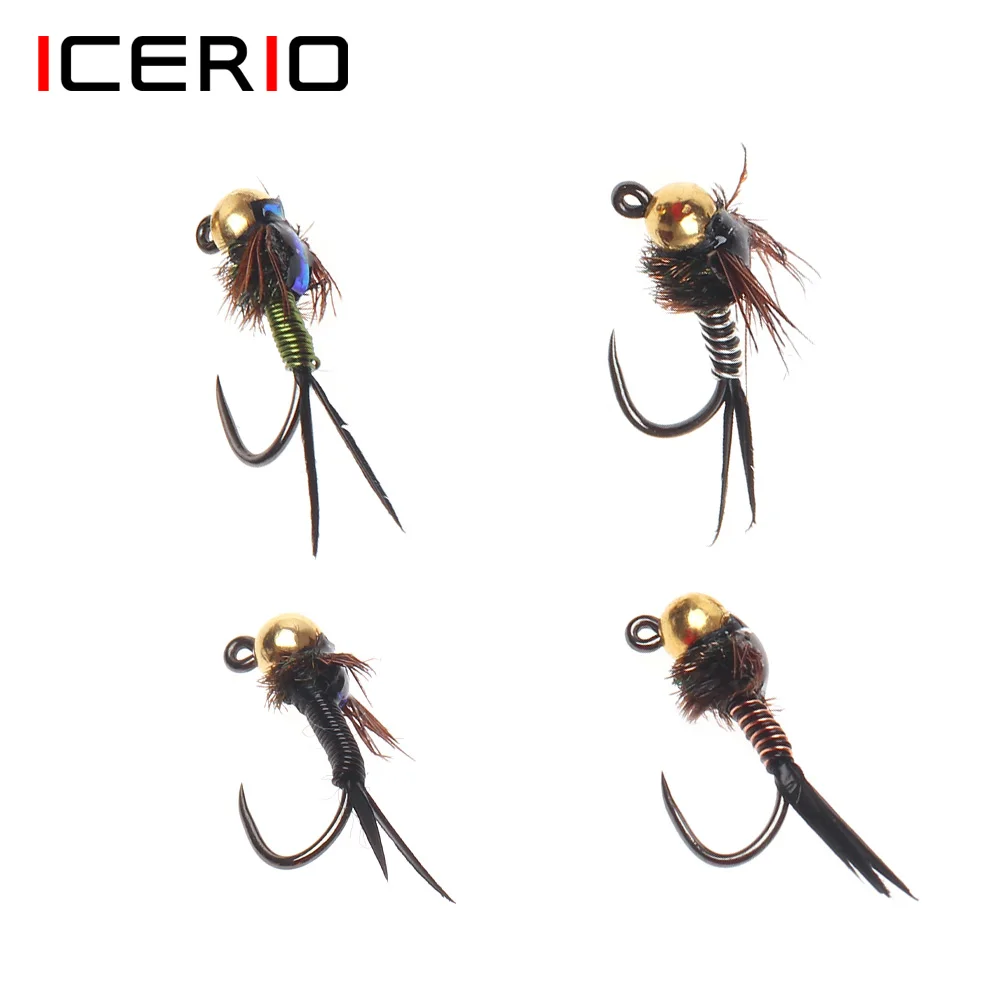 ICERIO Ninfa Tungsteno Copper John – Señuelo mosca para trucha - imagen 2